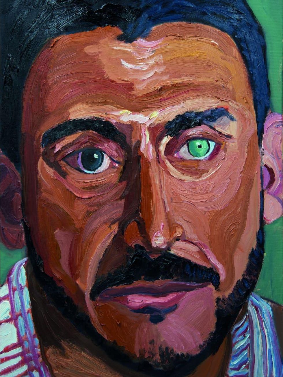 George W. Bush painting