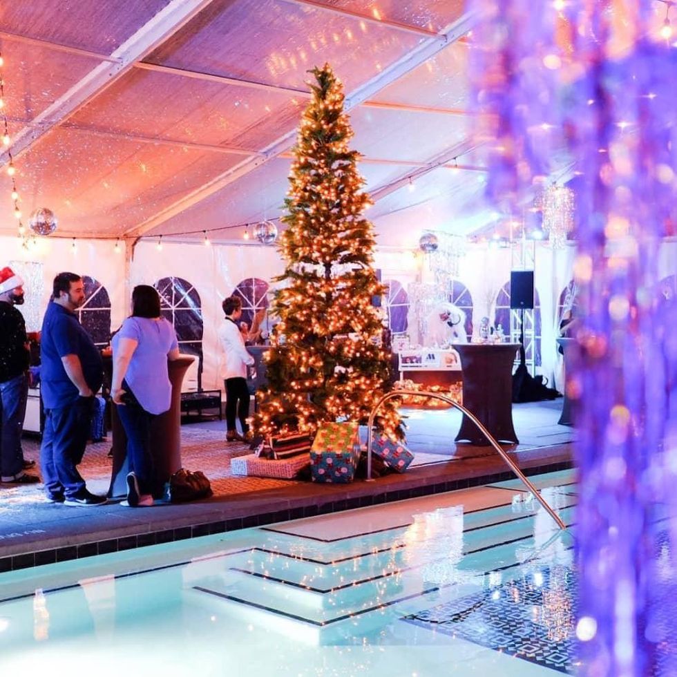 Geraldine's Austin pool holiday hotel van zandt