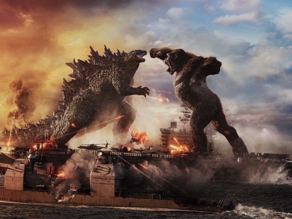 Godzilla and King Kong in Godzilla vs. Kong