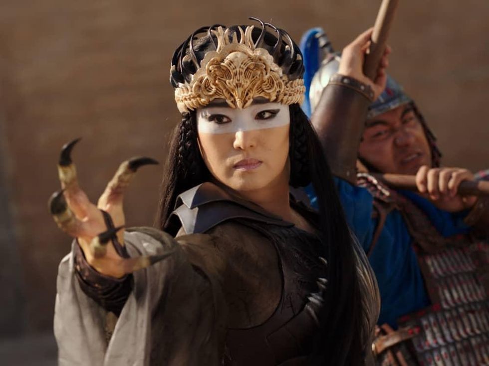 Gong Li in Mulan