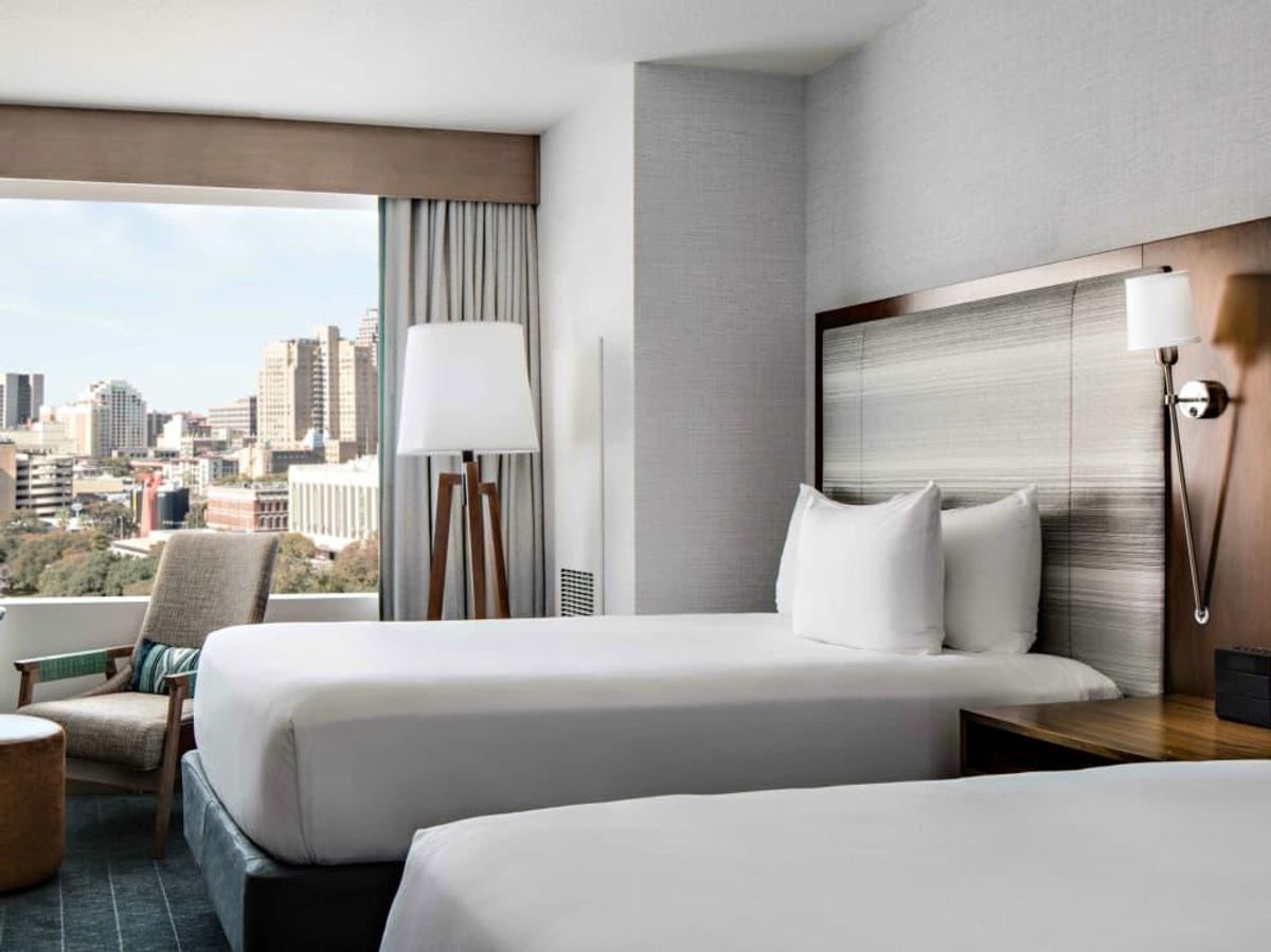 Guest rooms upgrades include the Hyatt's signature mattresses, flat