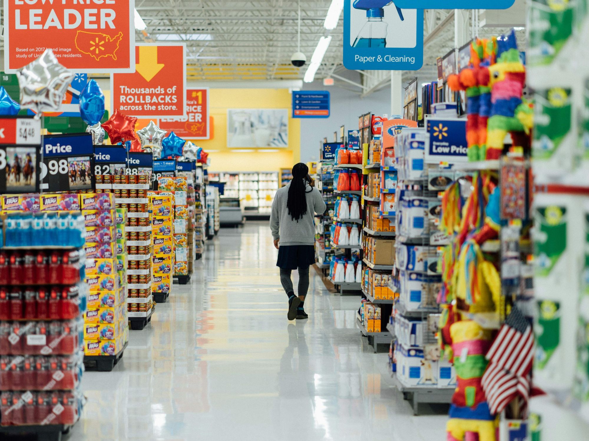 Grocery shopping, Walmart