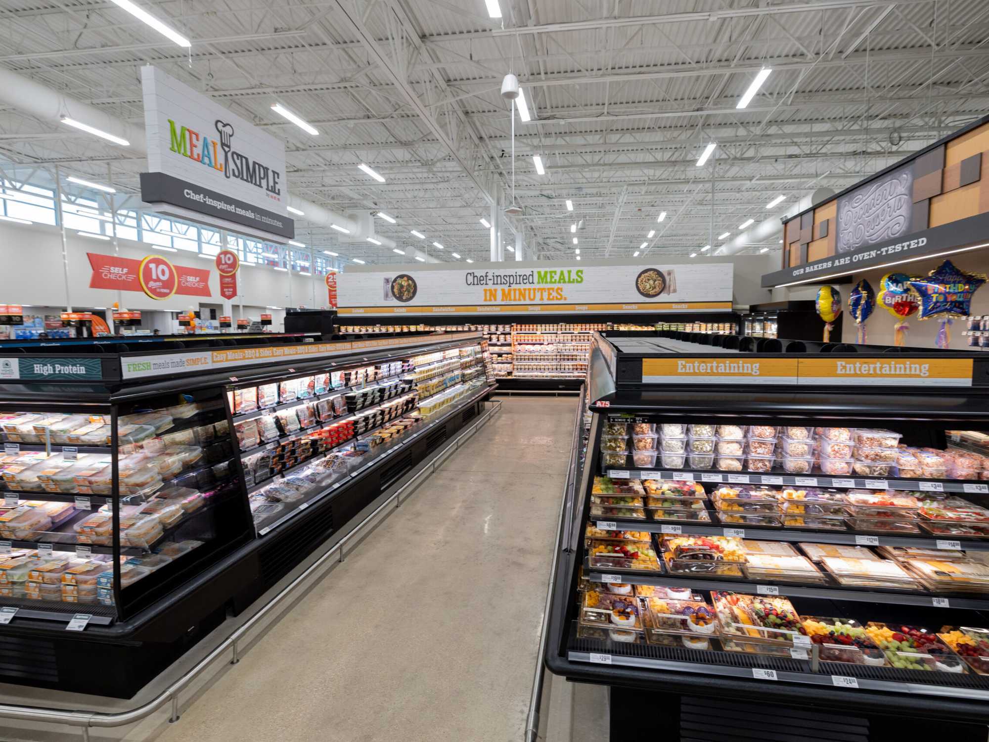 H-E-B Meal Simple area