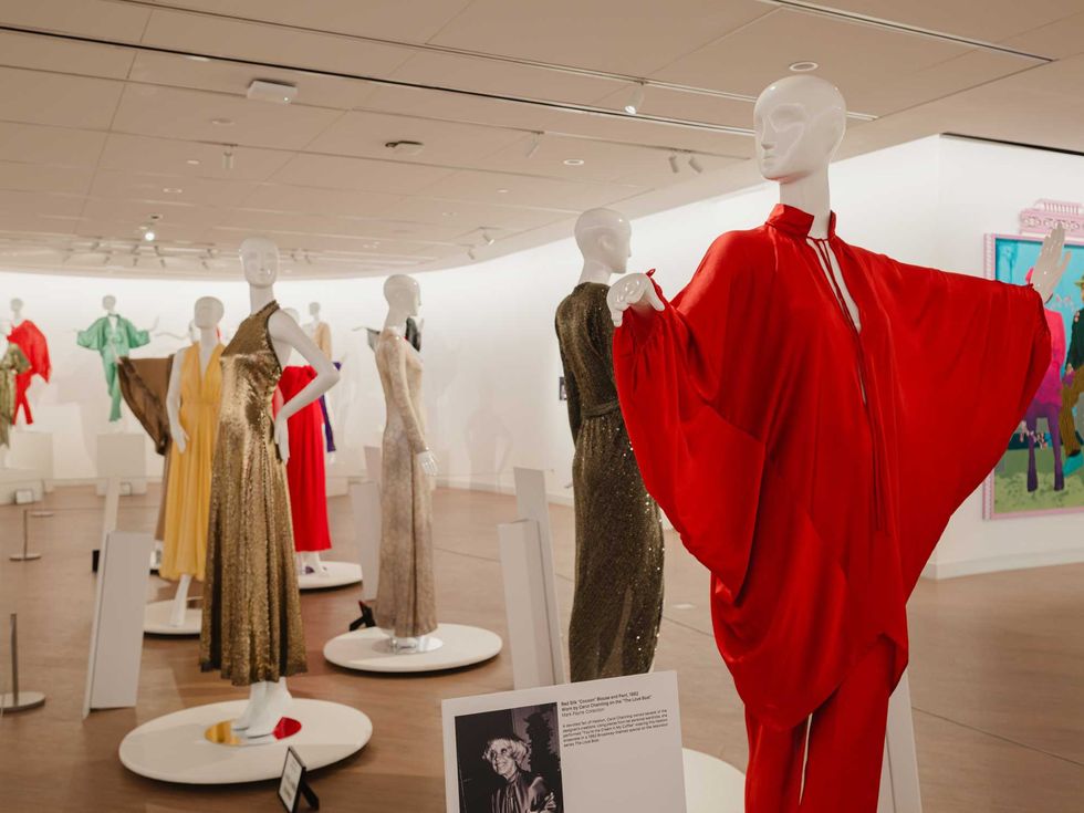 Halston: Inventing American Fashion exhibit Ellen No\u00ebl Art Museum