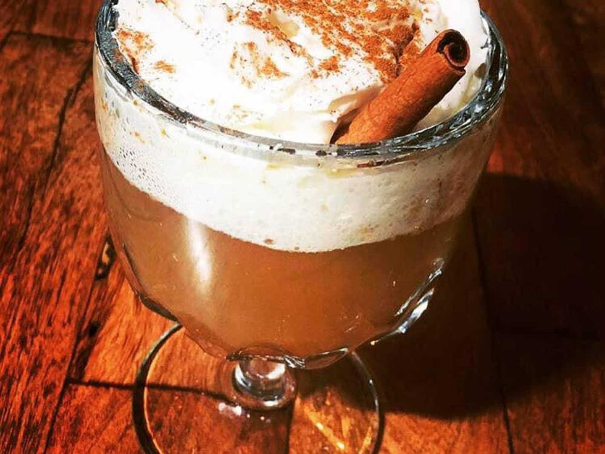 Halycon hot buttered bourbon cider