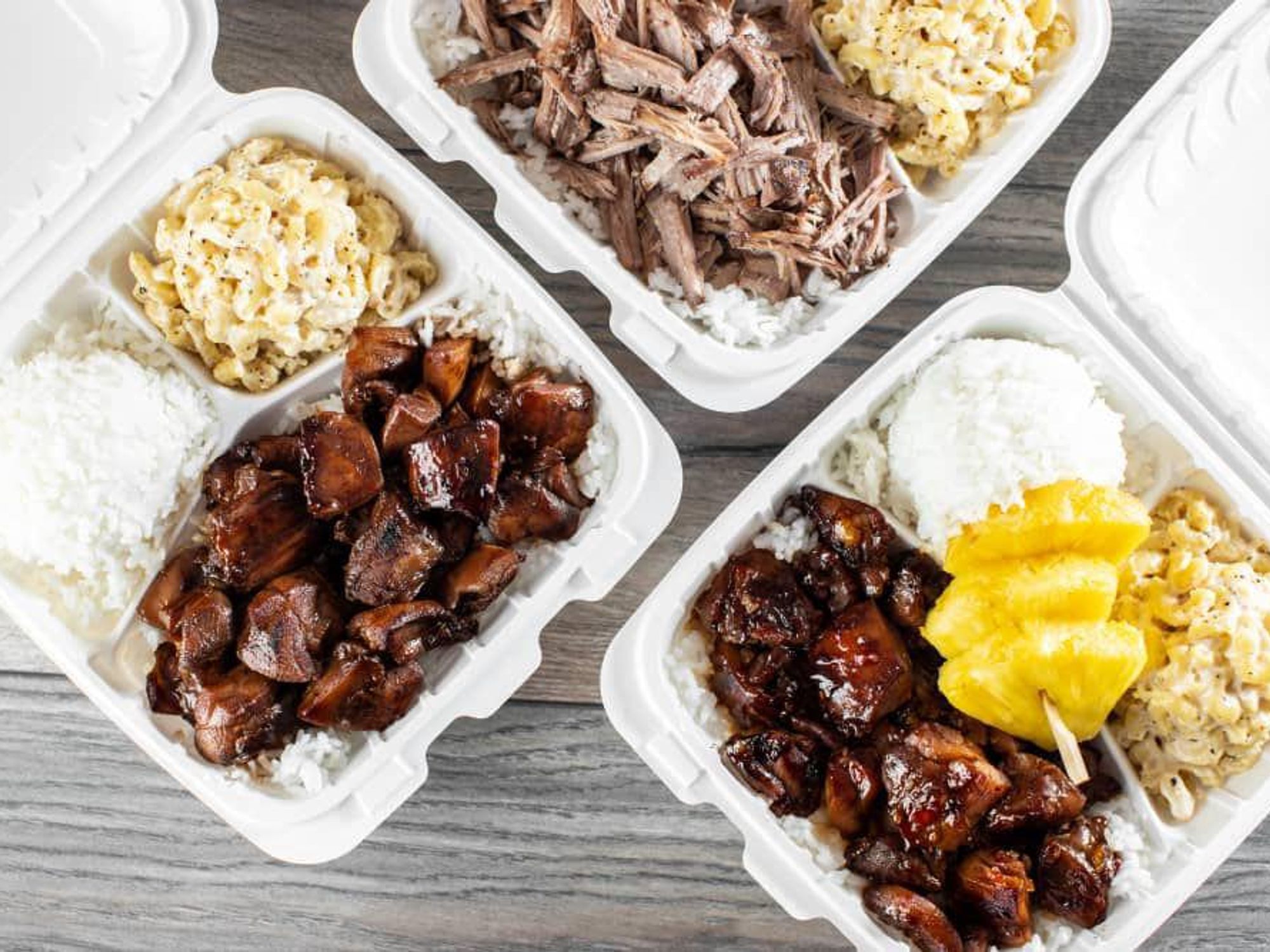 Hawaiian Bros. plate lunches