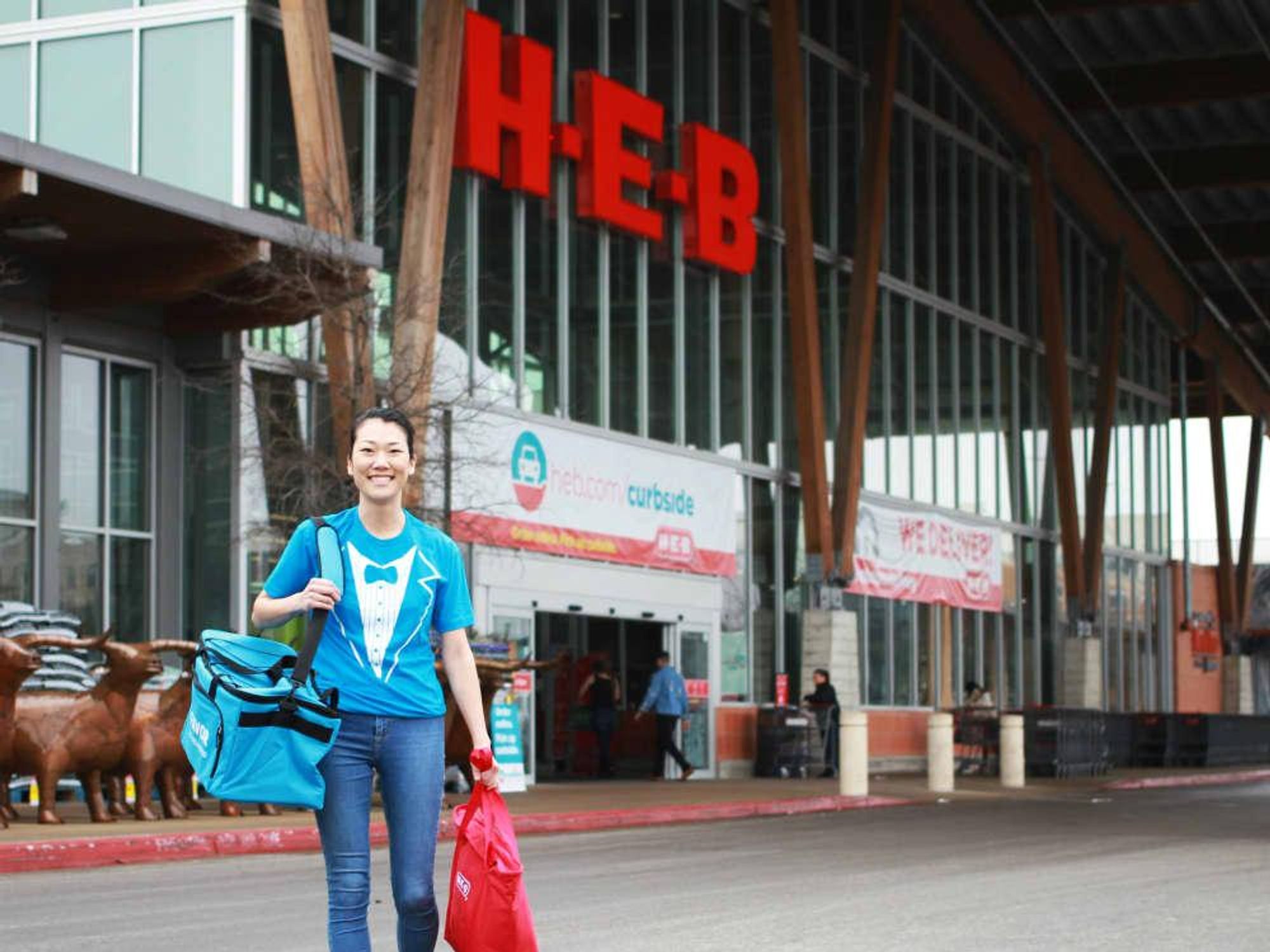 HEB H-E-B Favor partnership
