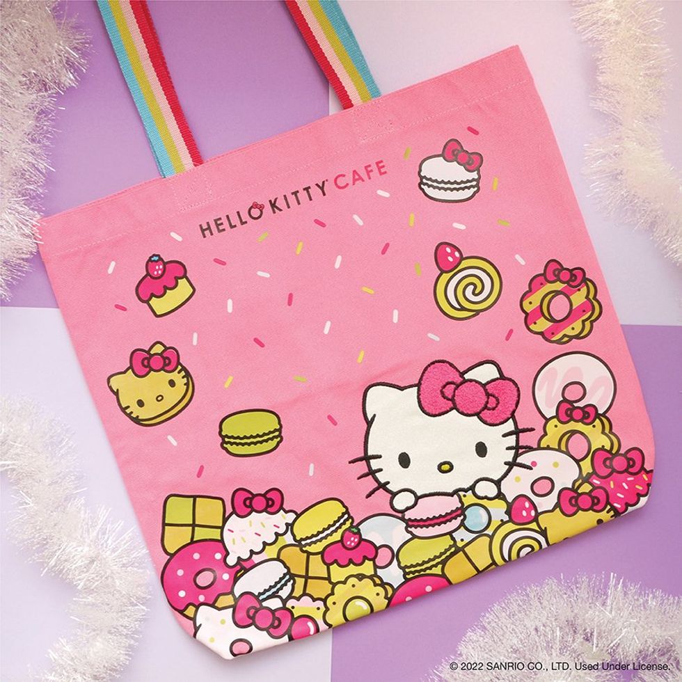 Hello Kitty rainbow tote bag