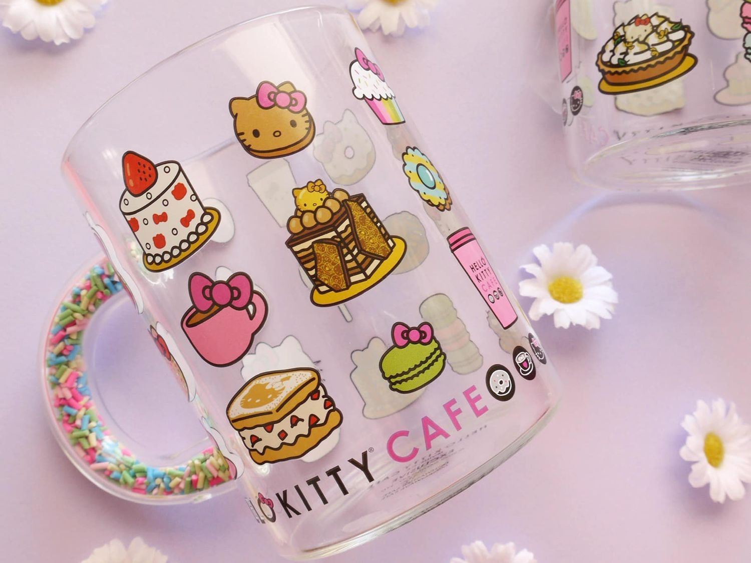 Hello Kitty sprinkle mug
