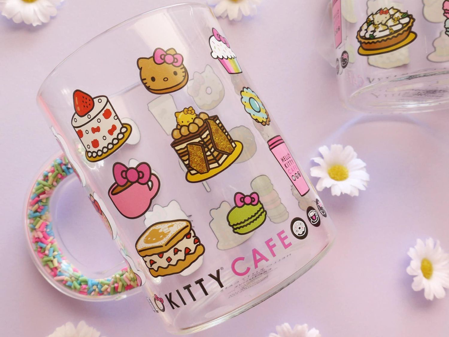 Hello Kitty sprinkle mug