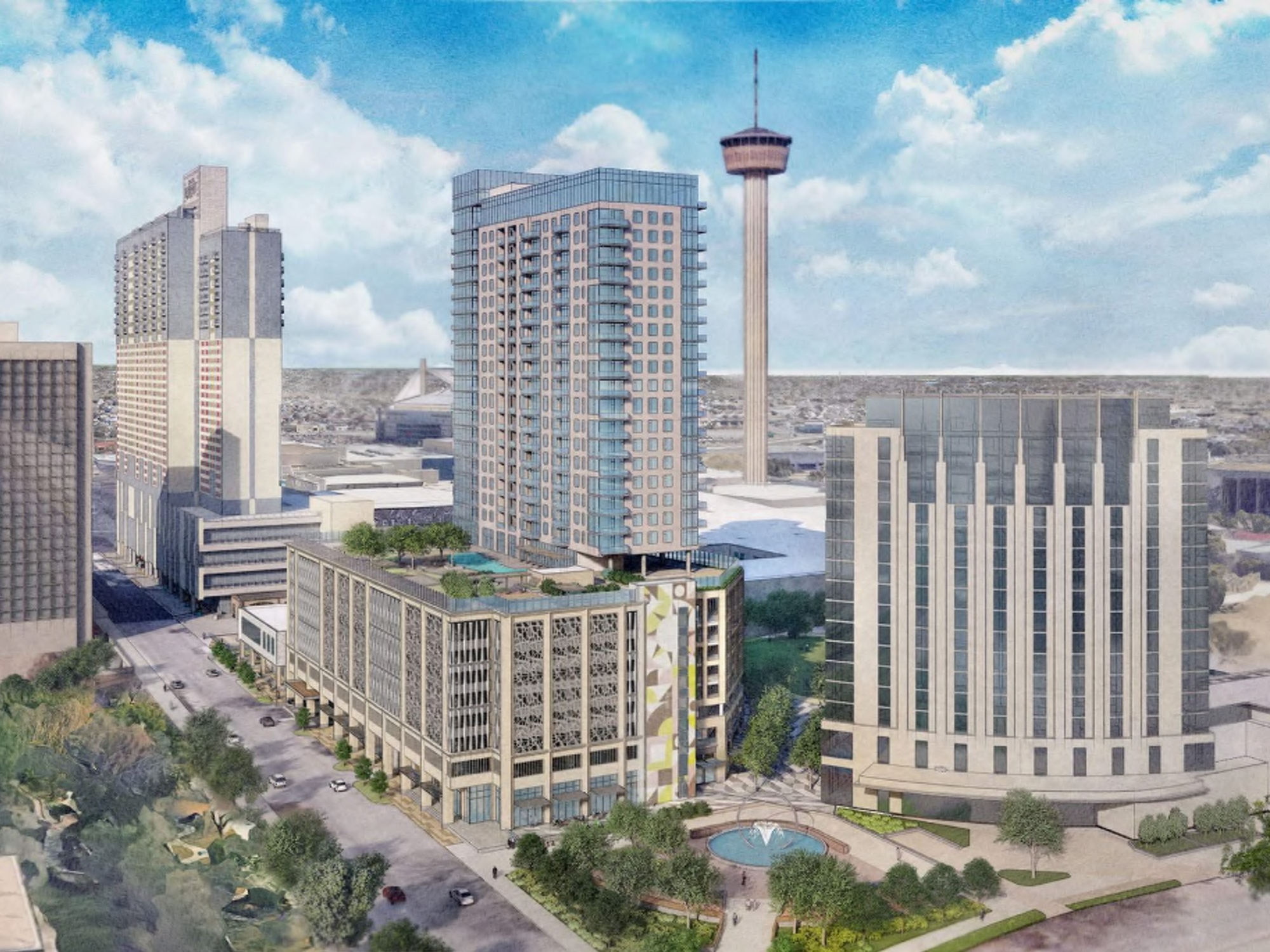 Hemisfair Park tower