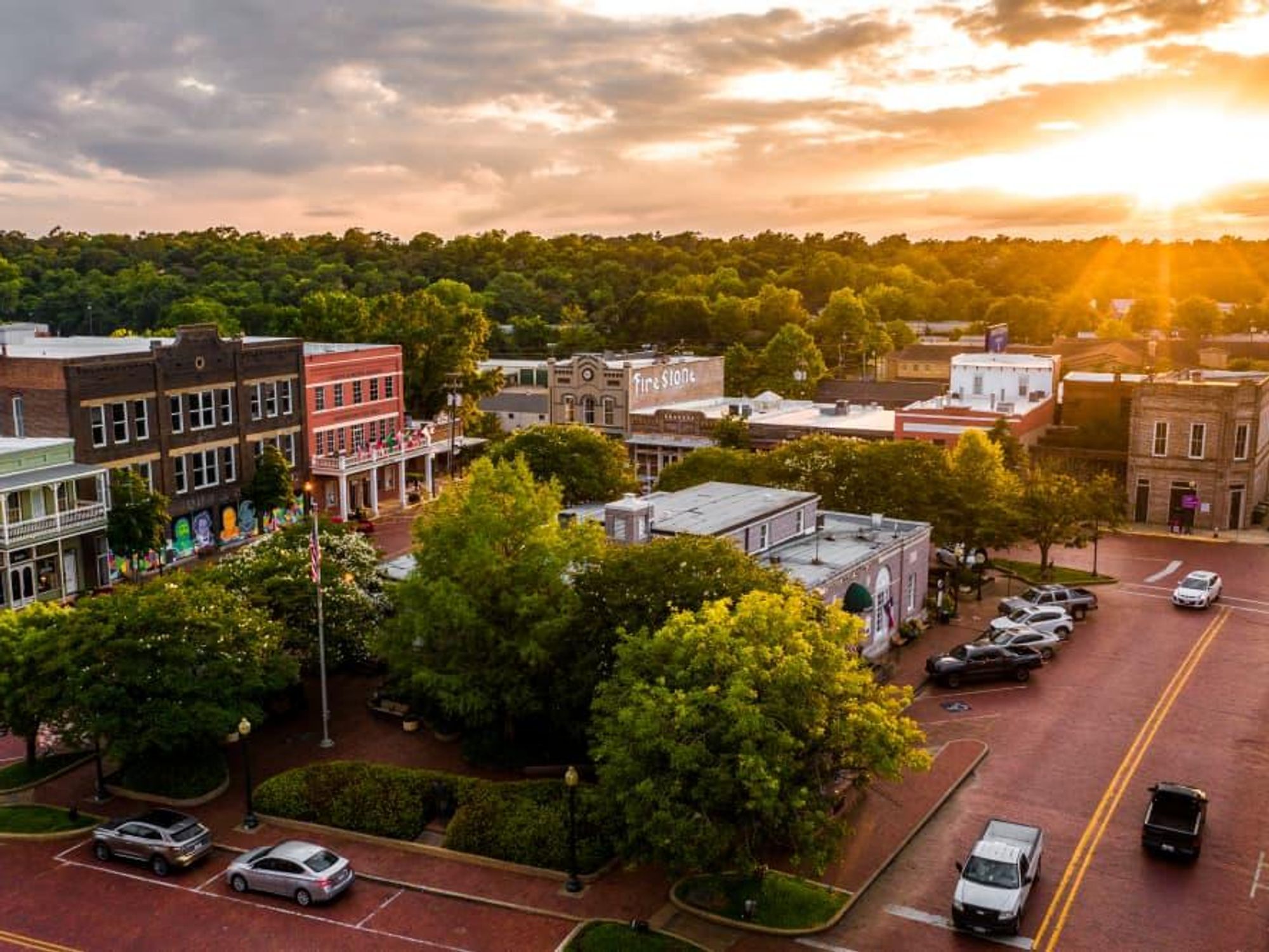 historic downtown Nacogdoches