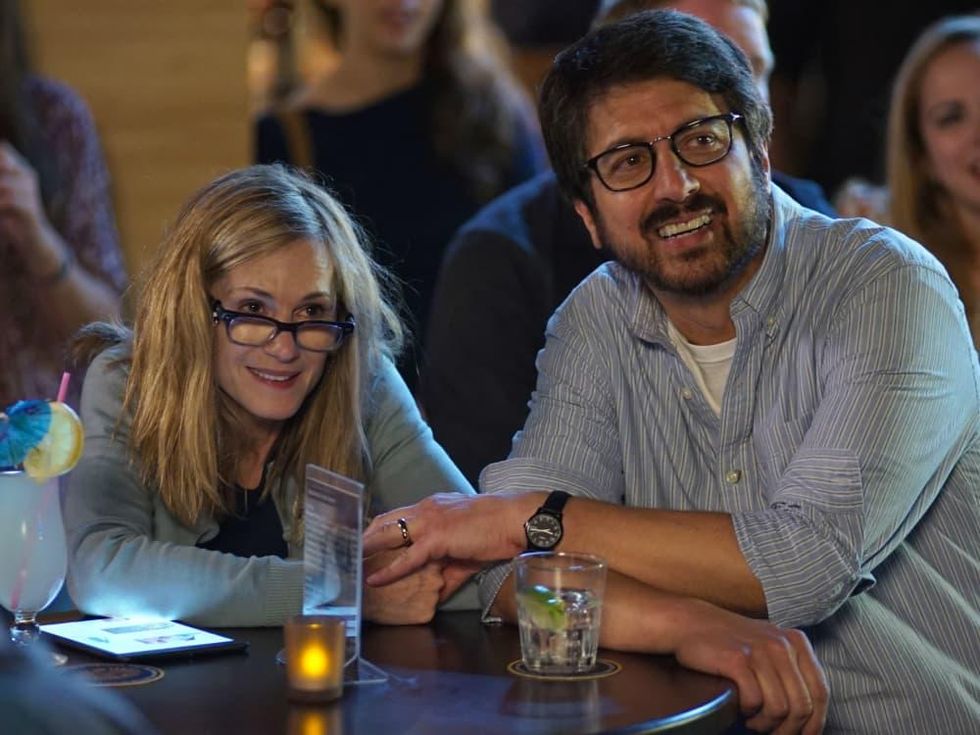 Holly Hunter and Ray Romano in The Big Sick