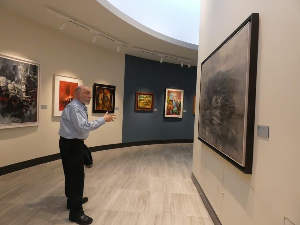 Holocaust Museum Houston Samuel Bak Gallery, Bak