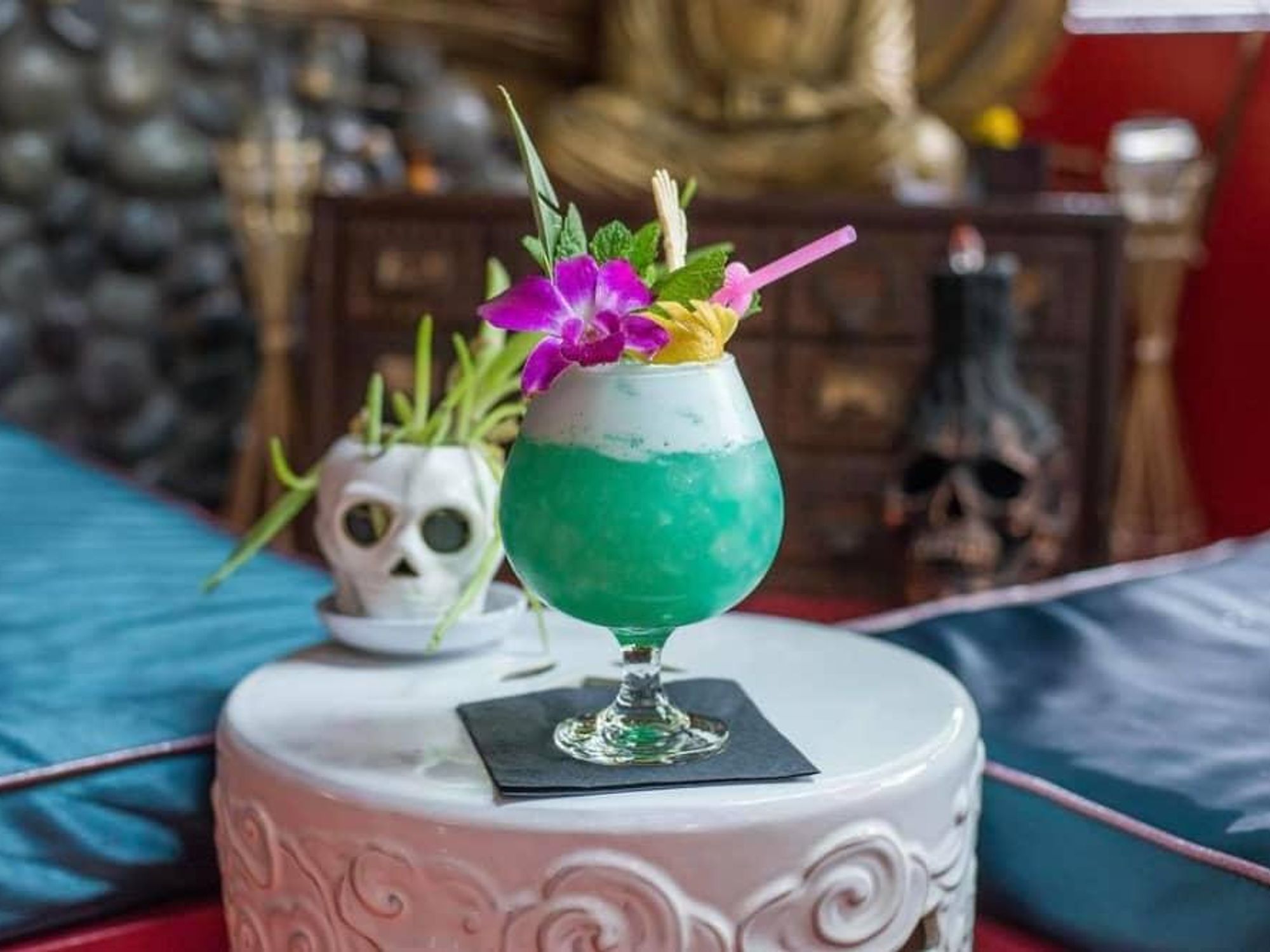 Hot Joy San Antonio tiki drink