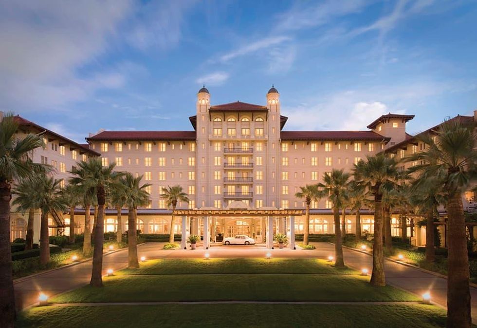 Hotel Galvez front Galveston