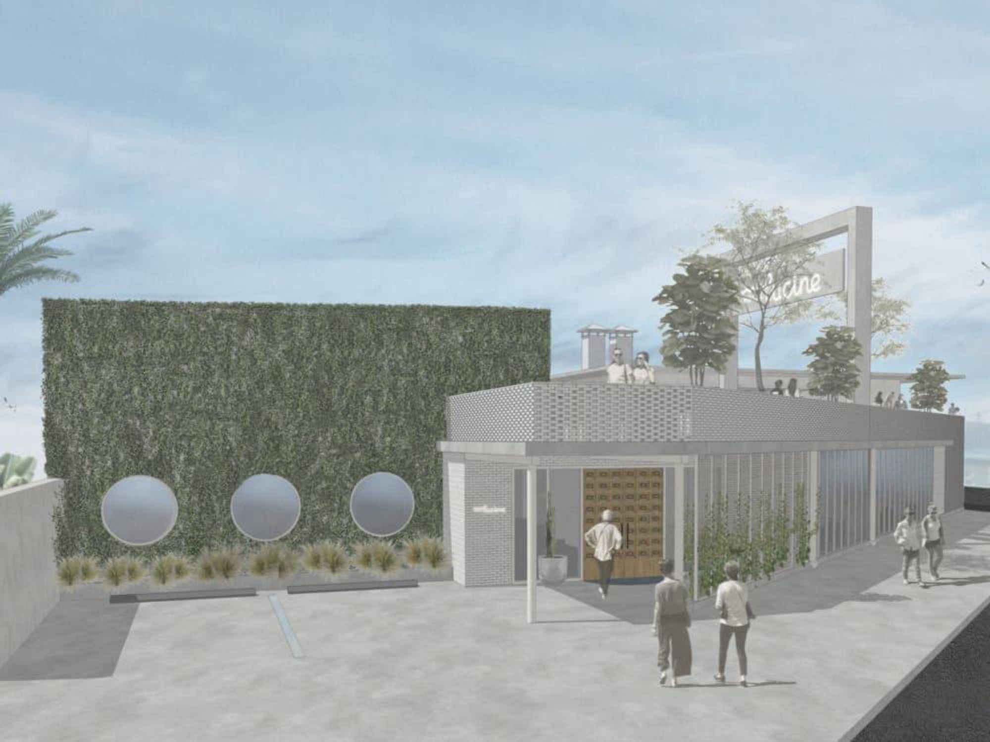 Hotel Lucine Galveston rendering