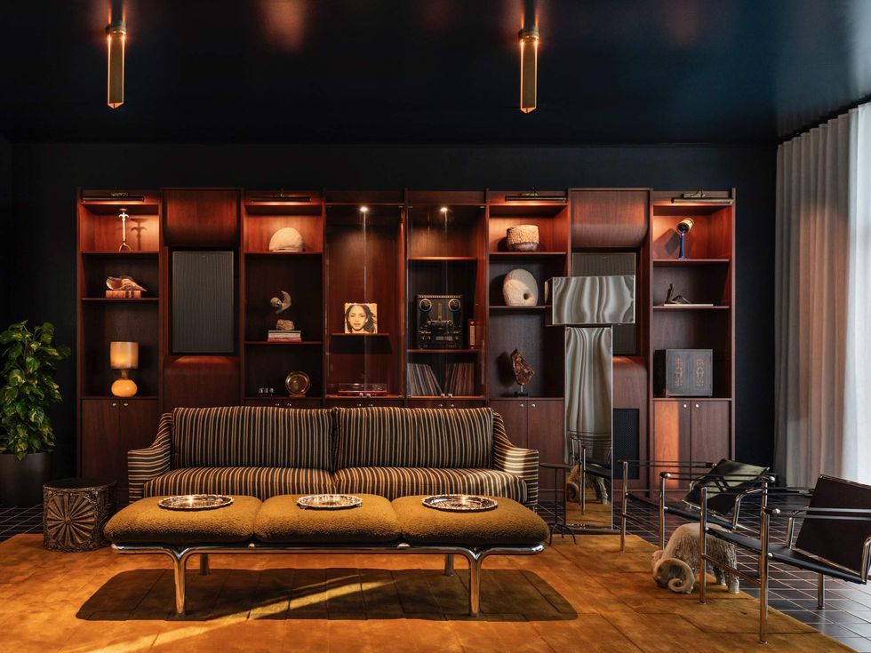 Hotel Saint Augustine listening room