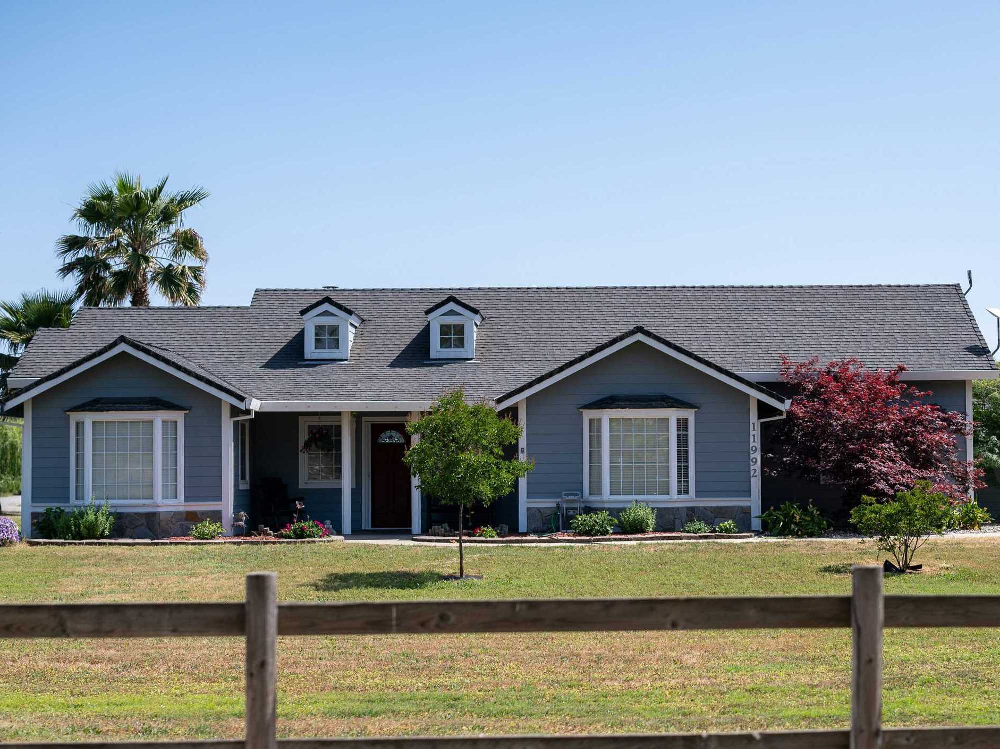 House in a neighborhood