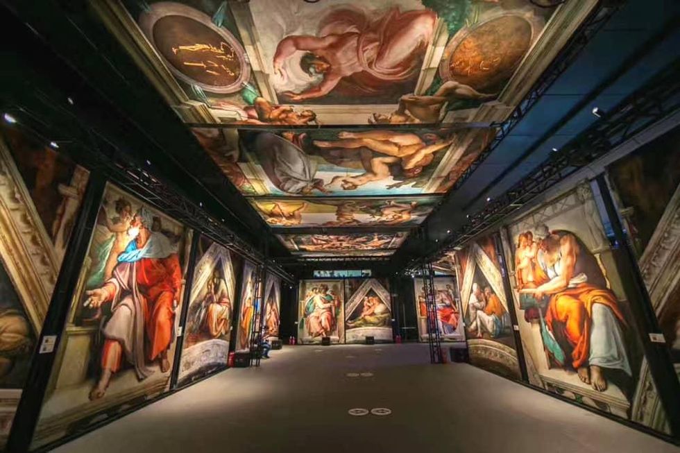 Houston Sistine Chapel exhibition