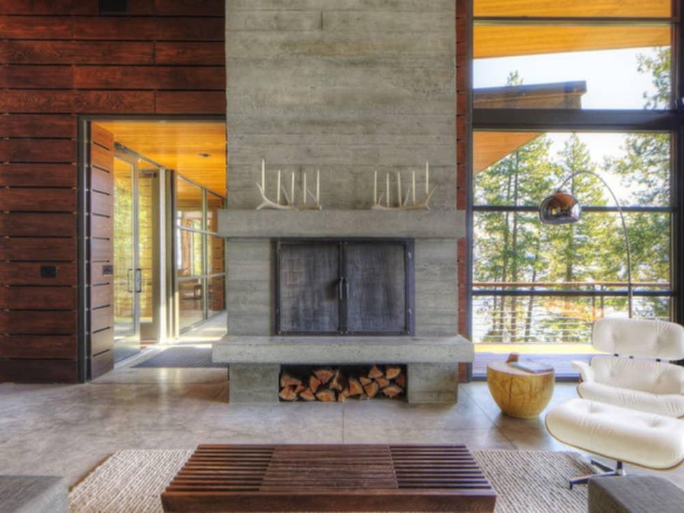 Houzz modern cabin design