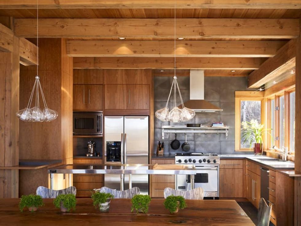 Houzz modern cabin design