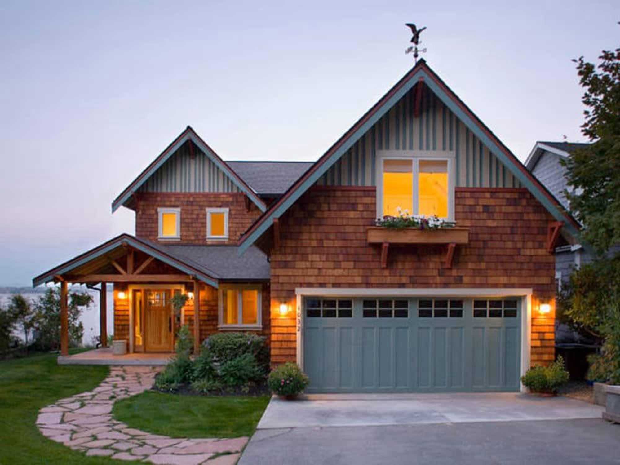 Houzz rustic beach house