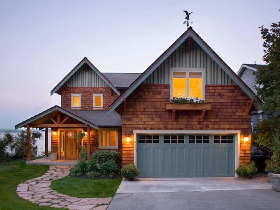 Houzz rustic beach house