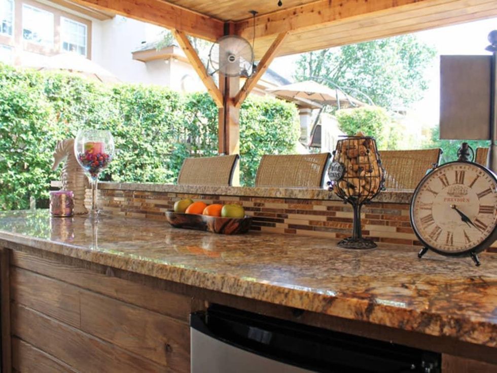 Houzz San Antonio backyard