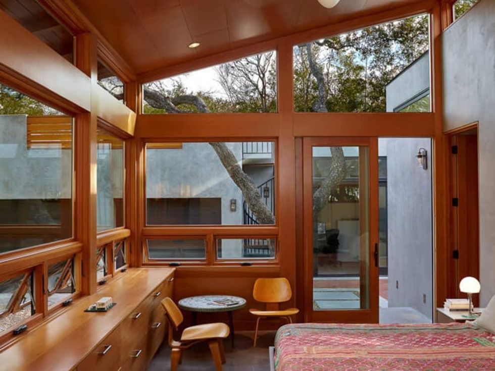 Houzz San Antonio home Outdoor Living House 334 Alamo Heights bedroom