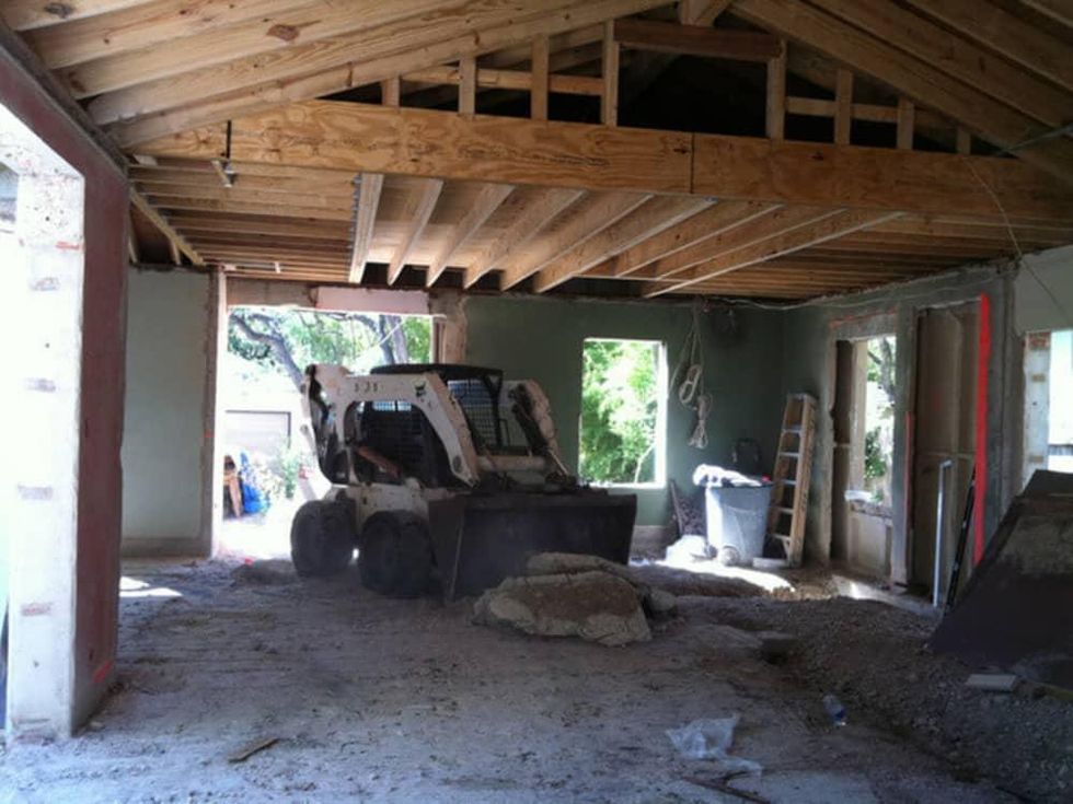 Houzz San Antonio home Outdoor Living House 334 Alamo Heights before photo