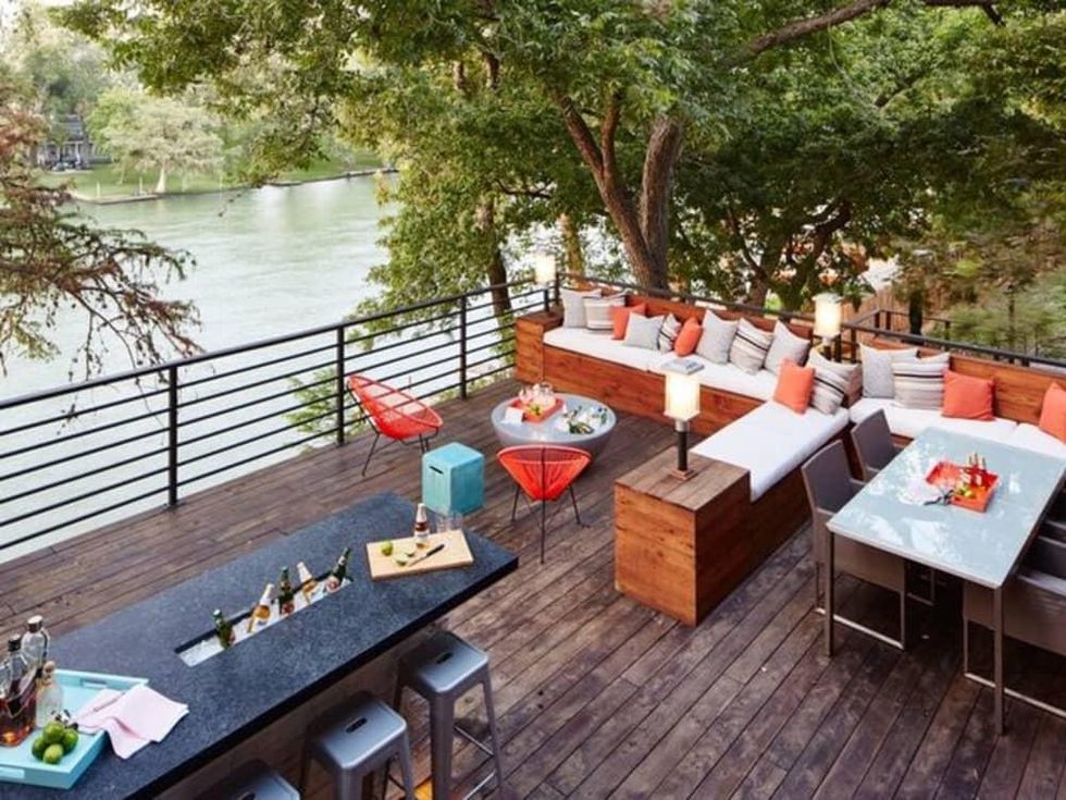 Houzz San Antonio McQueeney home lake house