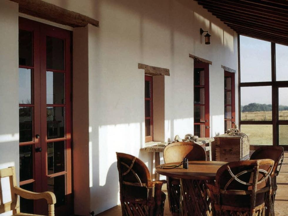 Houzz San Antonio Nixon house home Butcher Ranch patio porch