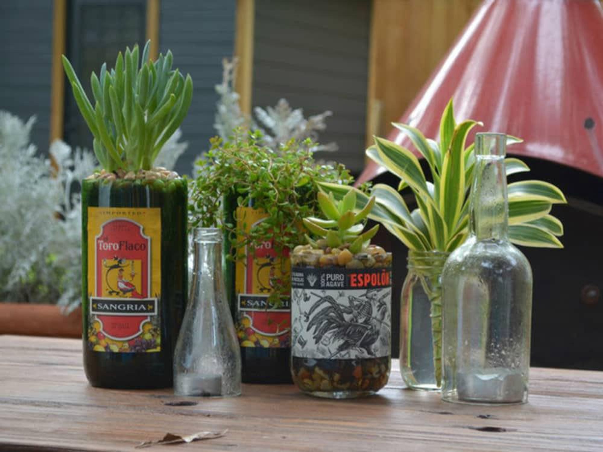 Houzz Texas style DIY vases and containers