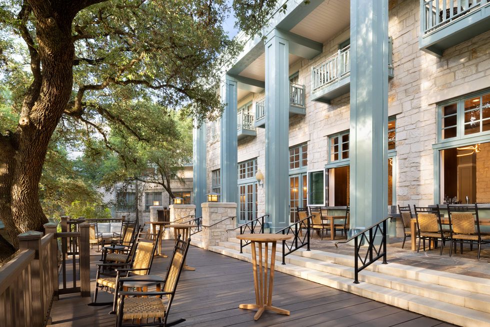 Hyatt Regency Hill Country Resort and Spa Woodbine Bar patio