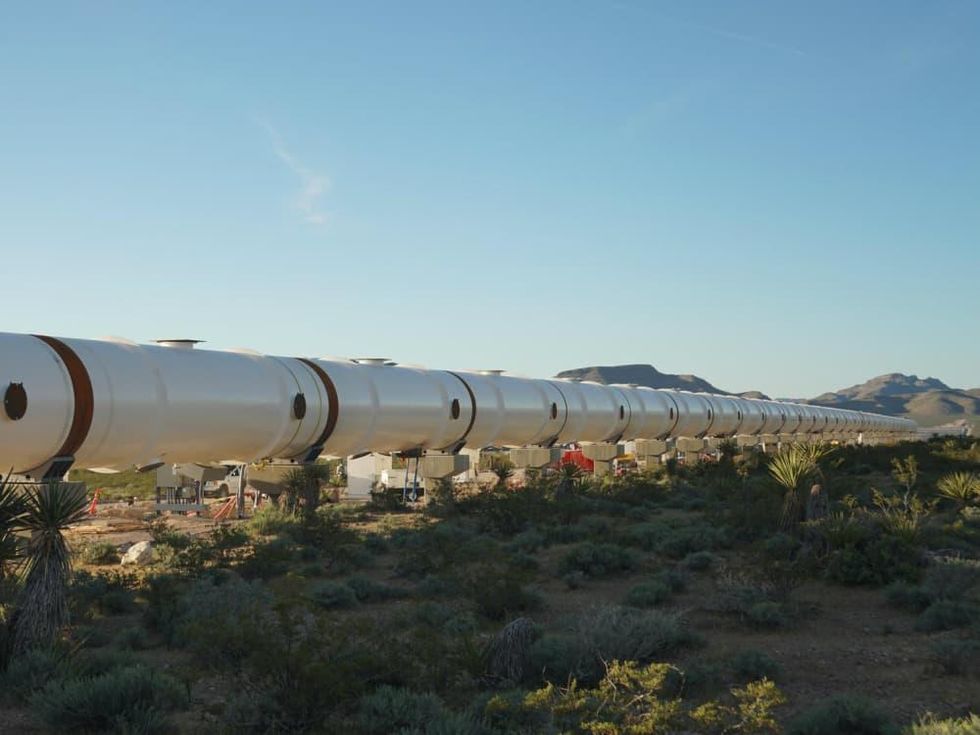 Hyperloop One Texas route