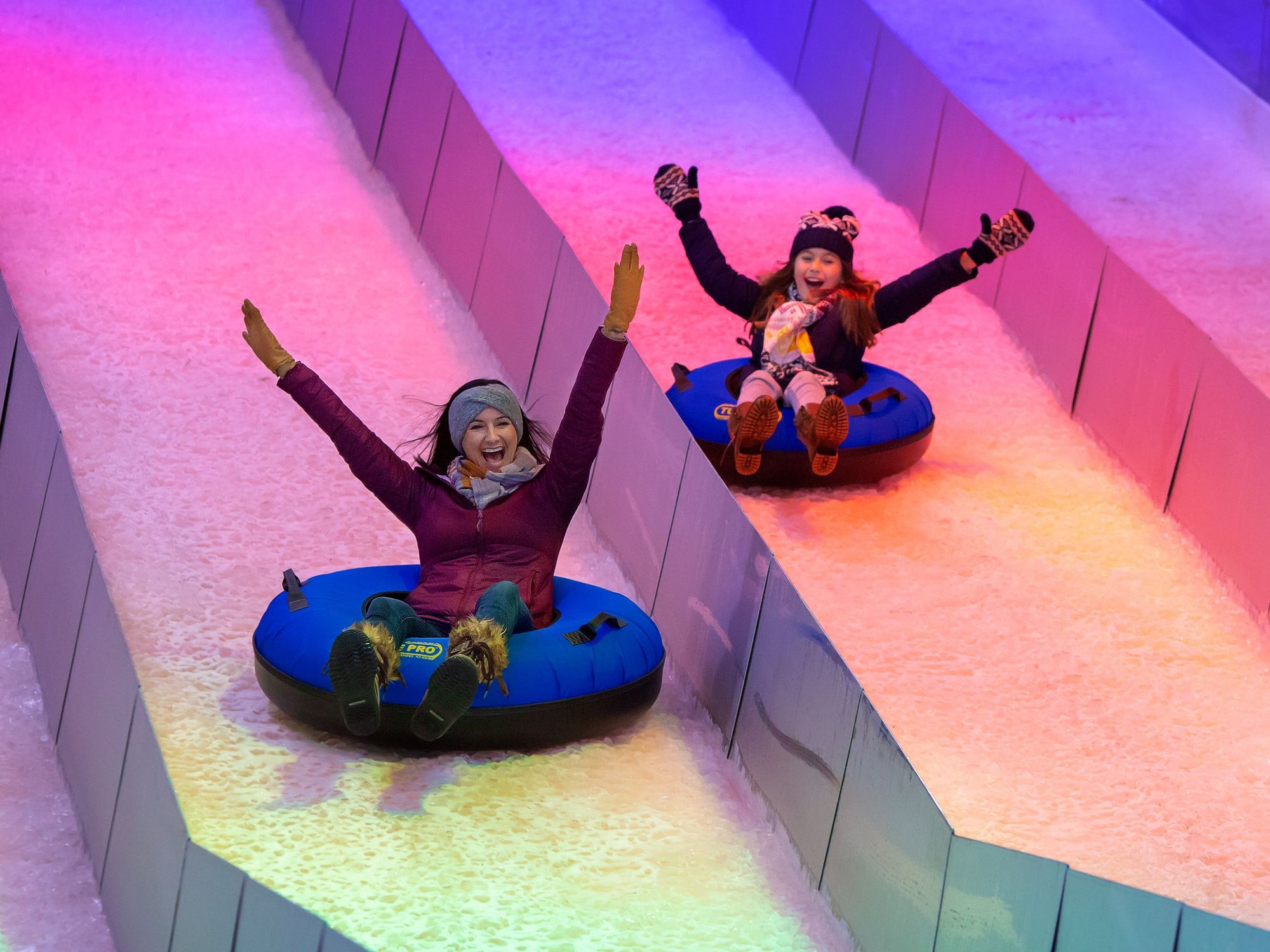 Ice Tubing at JW Marriott San Antonio