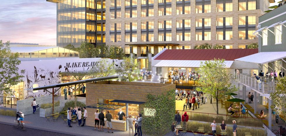 Idle Beer Hall and Brewery will open this summer next to the Make Ready Market food hall in San Antonio's River North neighborhood near downtown.