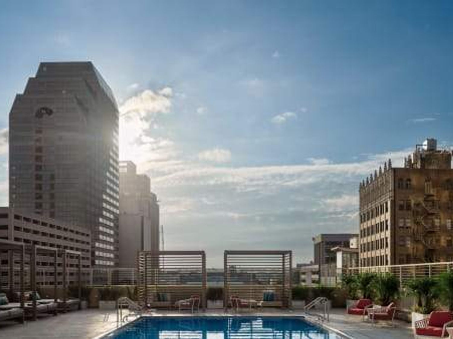 InterContinental San Antonio Riverwalk Hotel rooftop pool