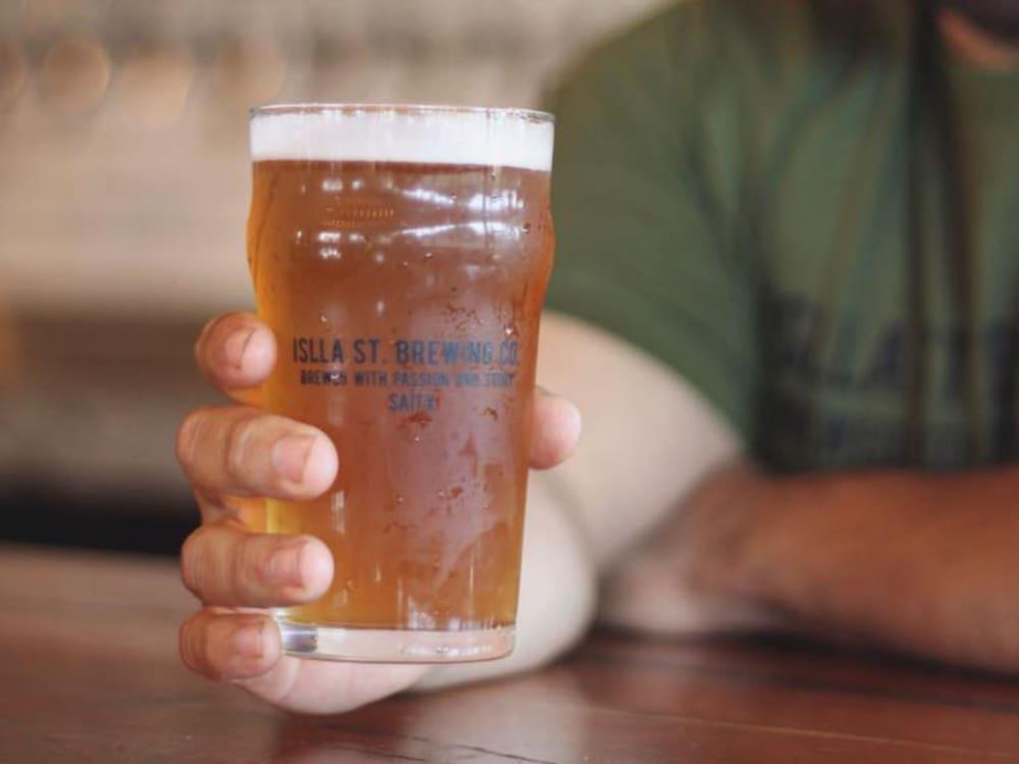 Islla St Brewing beer