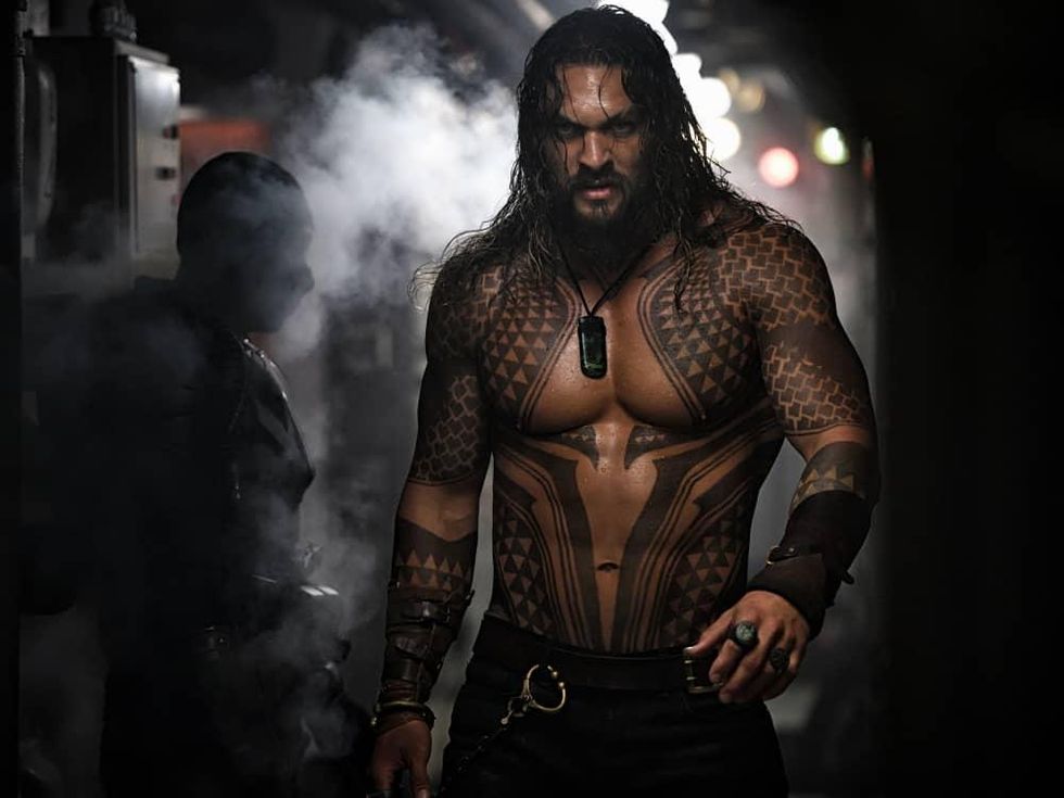 Jason Momoa in Aquaman