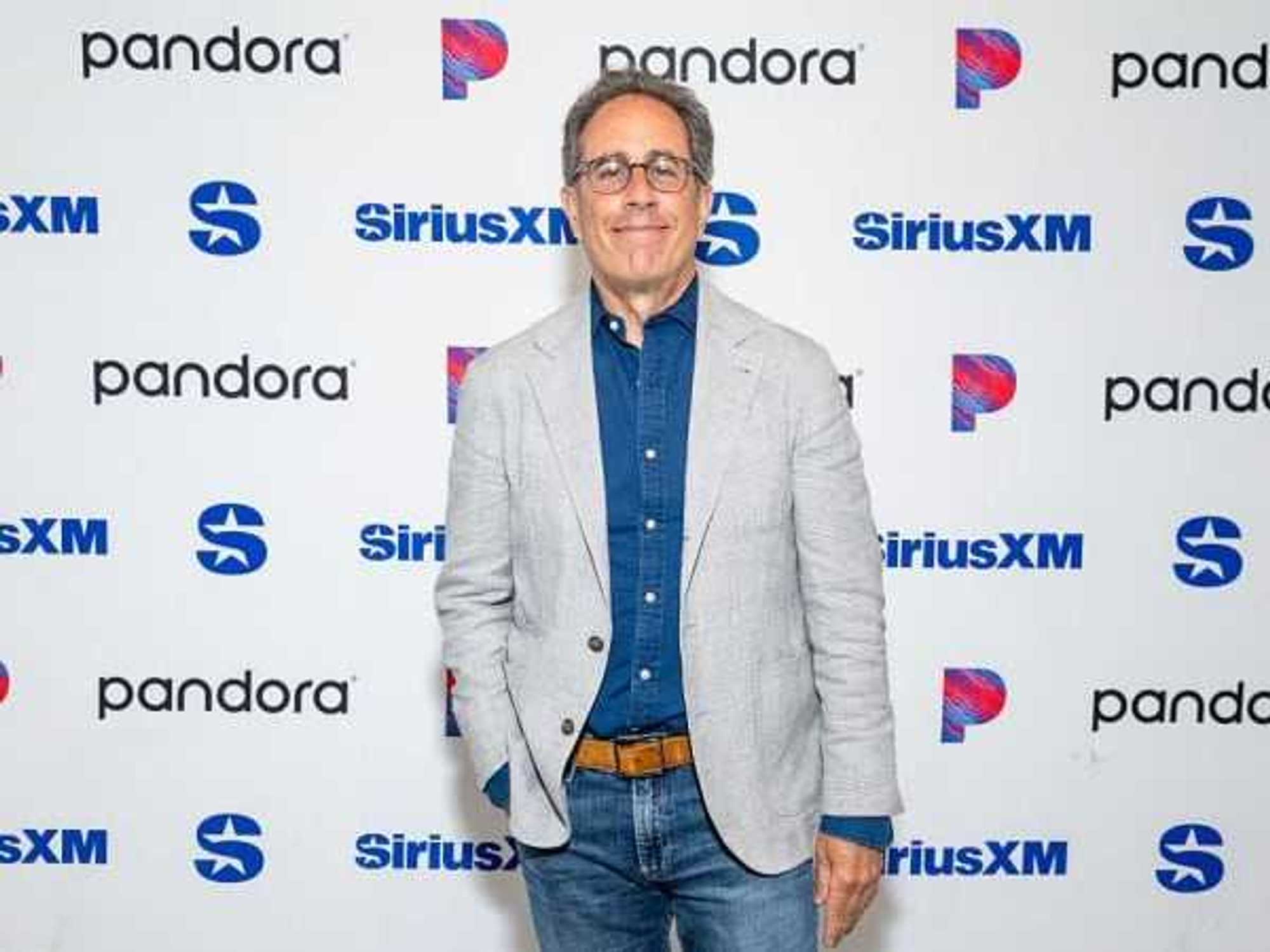 Jerry Seinfeld at SiriusXM Studios in LA