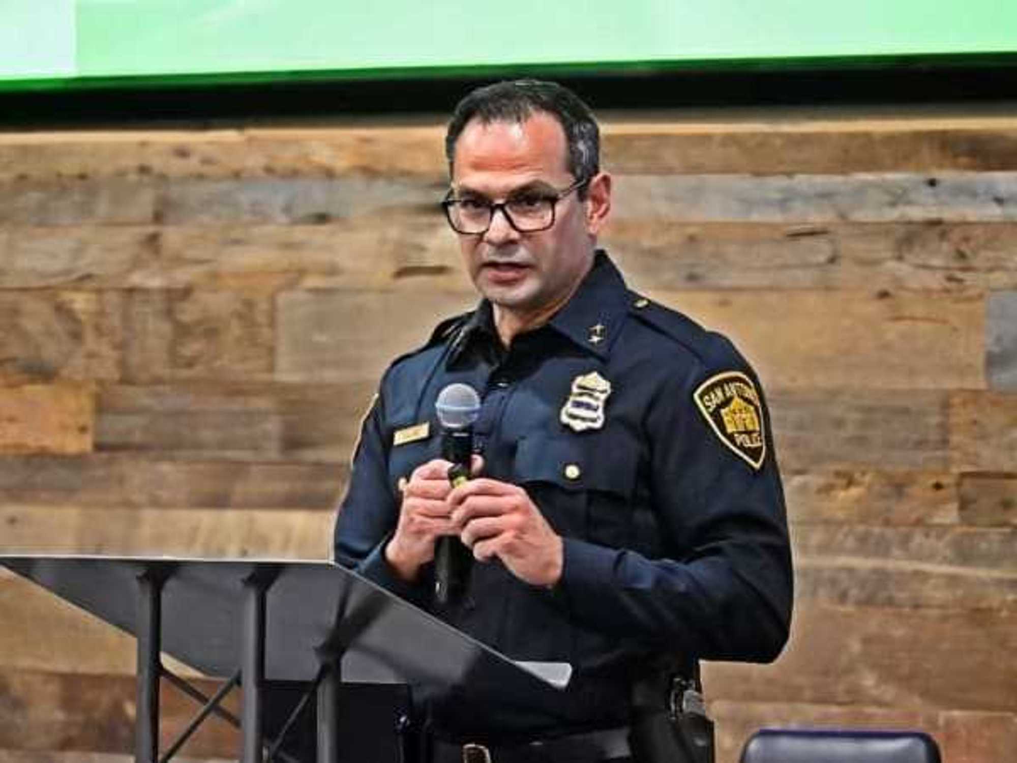 Jesse Salame San Antonio police chief