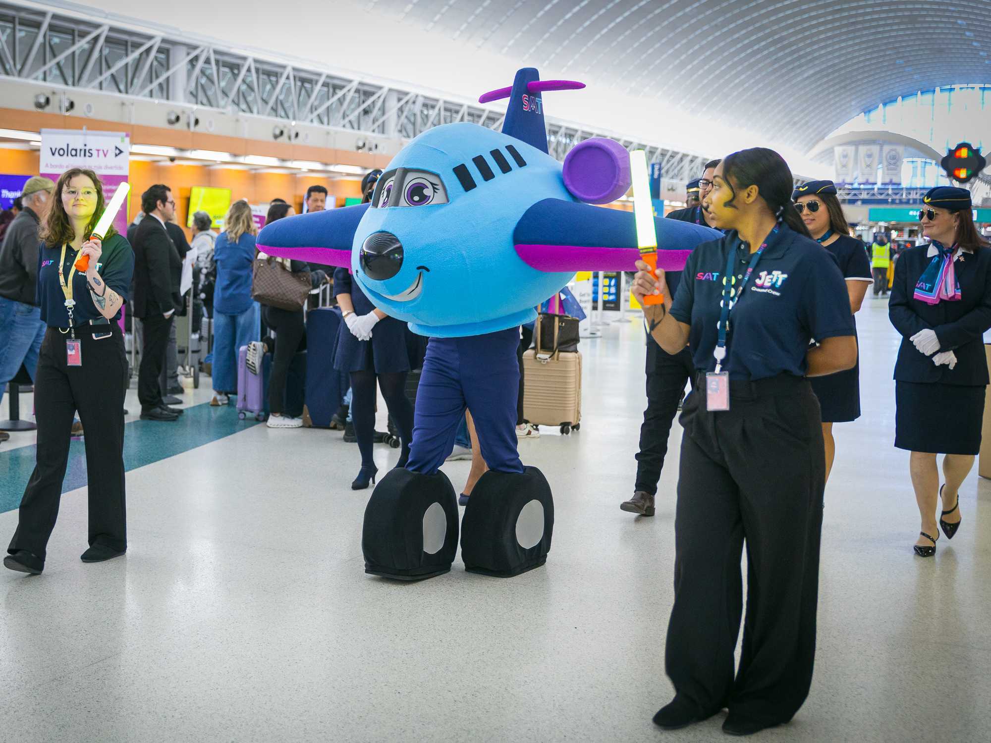 Jett, San Antonio International Airport mascot