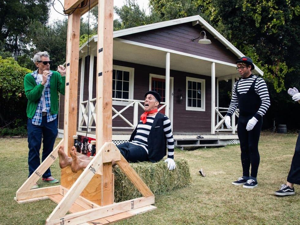 Johnny Knoxville, Steve-O, and Sean "Poopies" McInerney in Jackass Forever