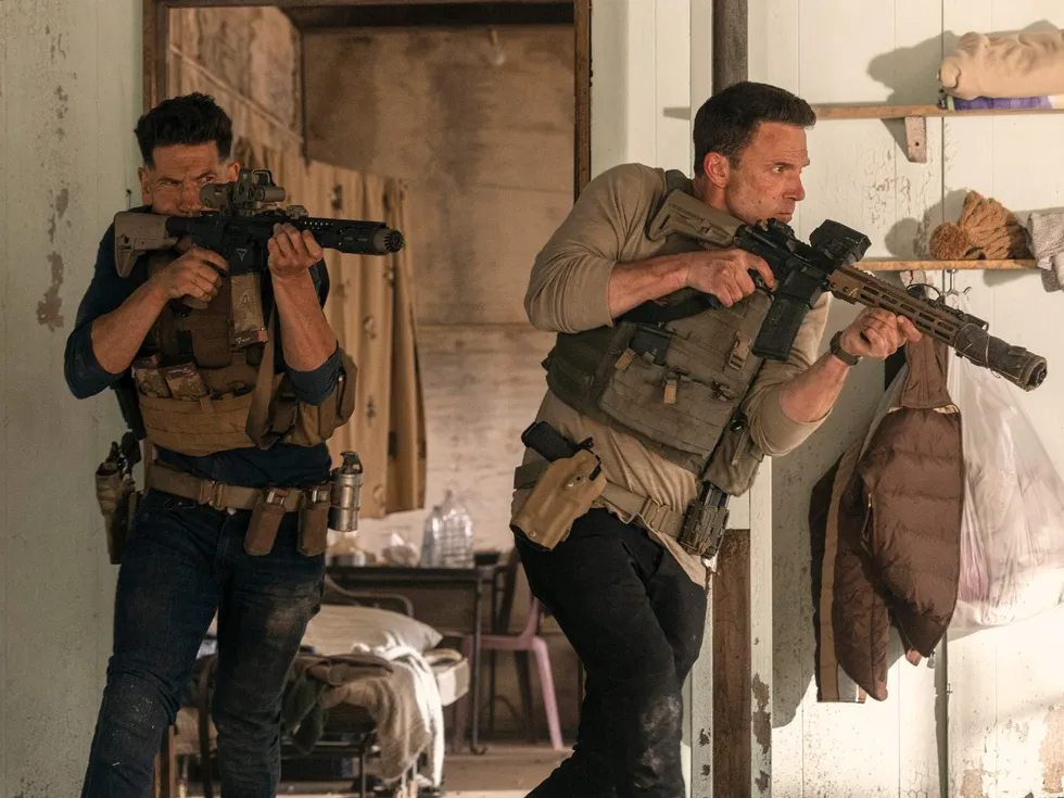 Jon Bernthal and Ben Affleck in The Accountant 2