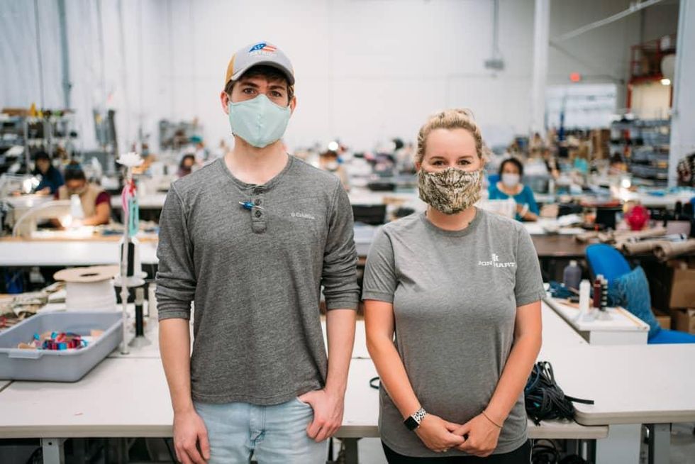 Jon hard designs covid-19 fabric face masks factory