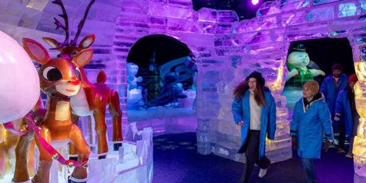 Rudolph soars into JW Marriott San Antonio for holiday ice attraction
