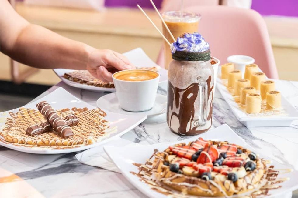 Kaffeinated menu items