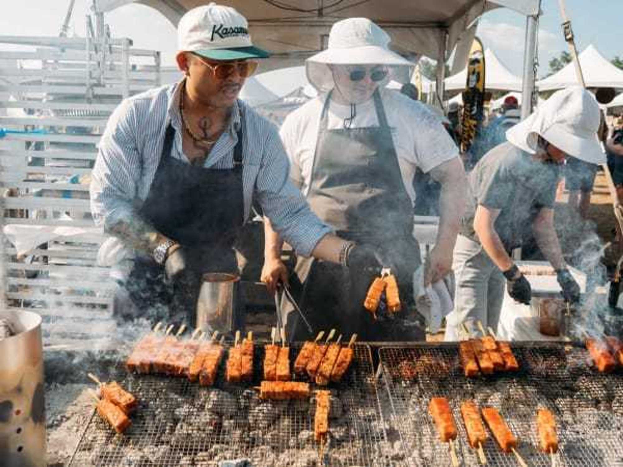 Kasama team at Hot Luck Festival